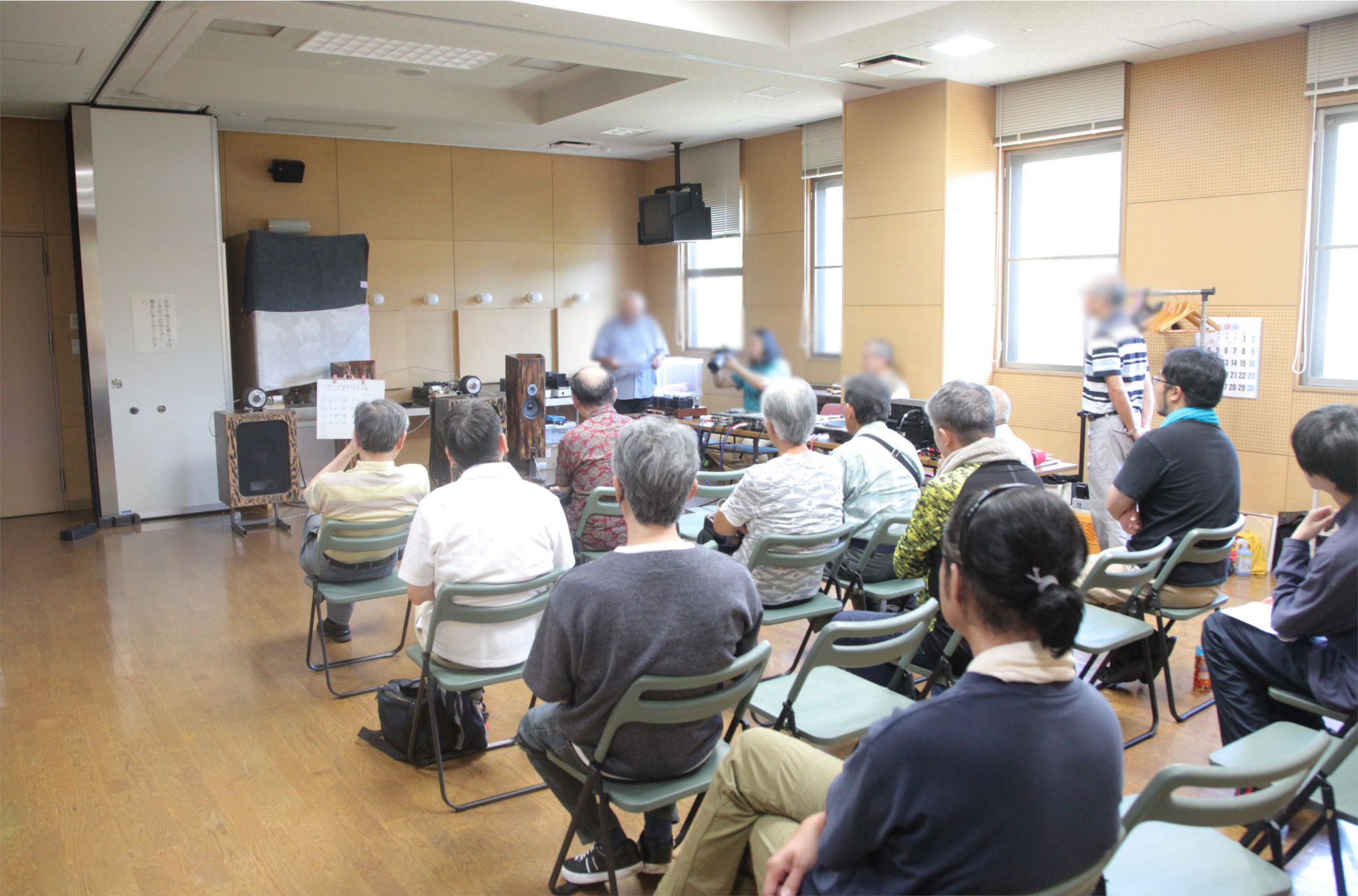 もちづきオーディオ倶楽部　会場写真