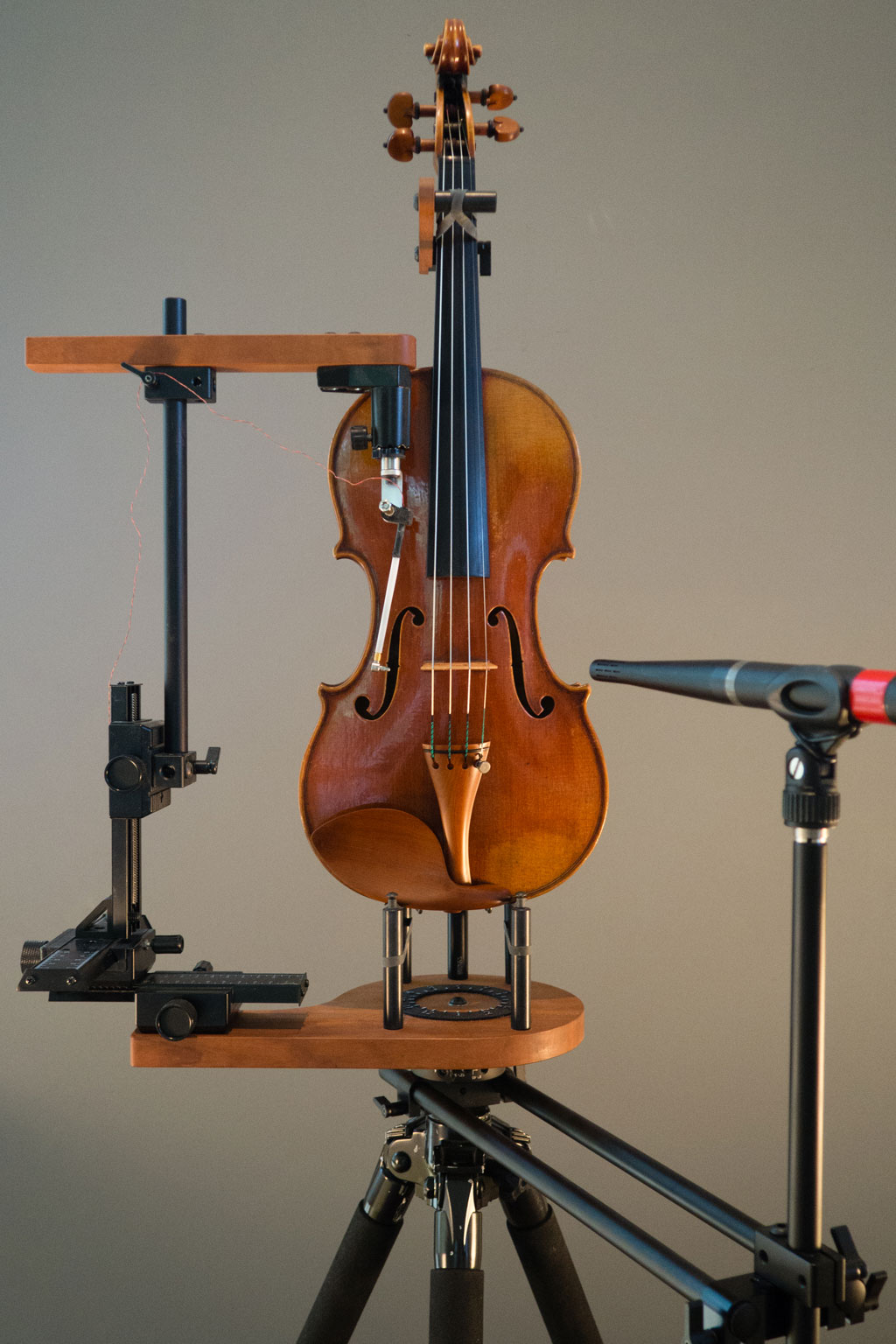 バイオリンの測定